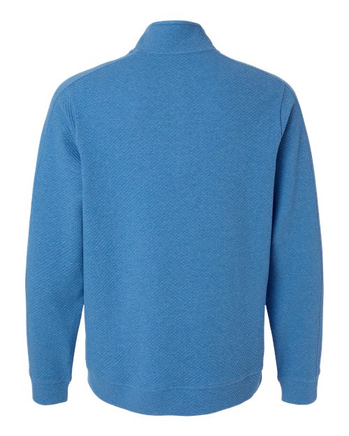 Men's Spirit Textured Quarter-Zip Pullover - Light Nautical Blue Heather