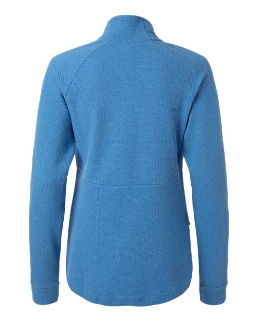 Women's Spirit Textured Quarter-Zip Pullover - Light Nautical Blue Heather
