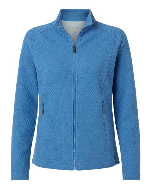 Women's Spirit Textured Full-Zip - Light Nautical Blue Heather