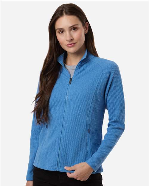 Women's Spirit Textured Full-Zip - Light Nautical Blue Heather