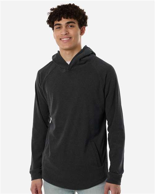 Men's Glasgow Hooded Sweatshirt - Black/ Heather