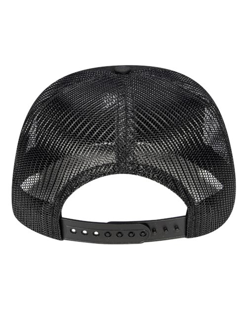 Rudder Five-Panel Cap - Black