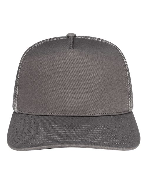 Rudder Five-Panel Cap - Charcoal