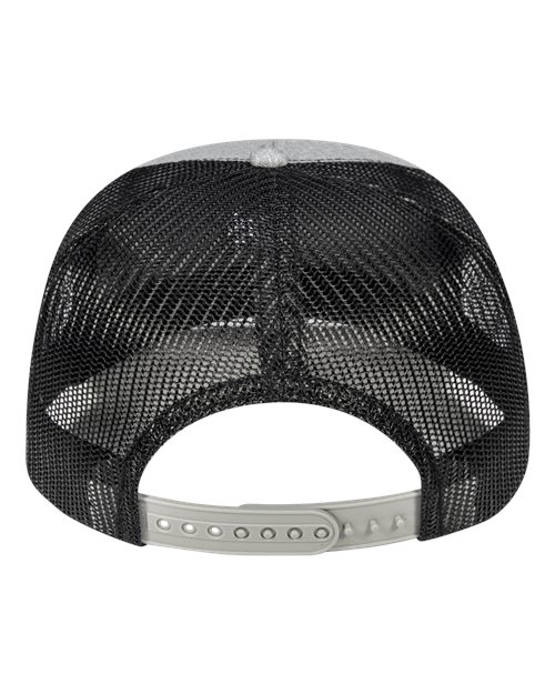 Rudder Five-Panel Cap - Grey Heather/ Black