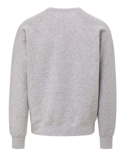 Men's Vintage Fleece Raglan Crewneck Sweatshirt - Heather Grey