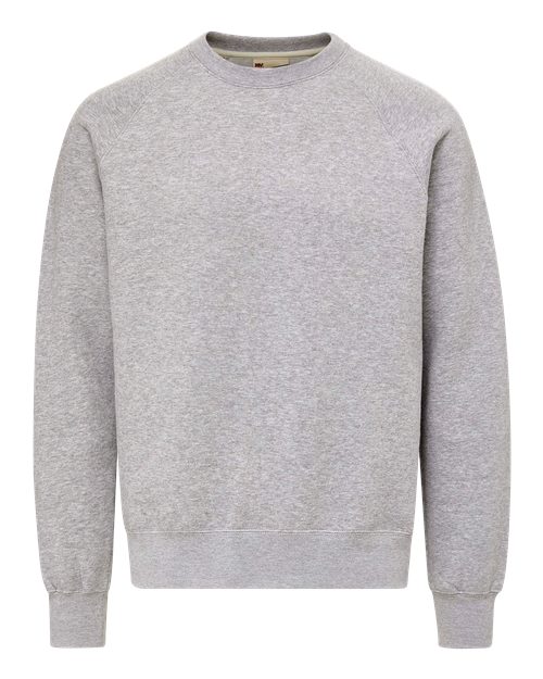 Men's Vintage Fleece Raglan Crewneck Sweatshirt - Heather Grey