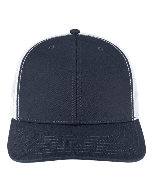 Charter Six-Panel Cap - Navy/ White