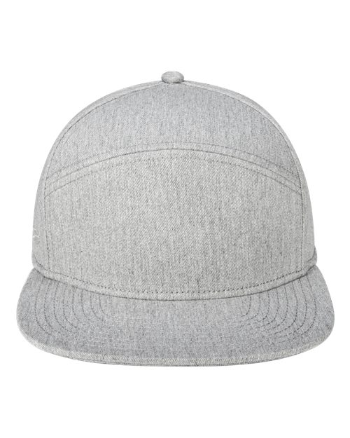 Tradesman Hybrid Six-Panel Cap - Grey Heather