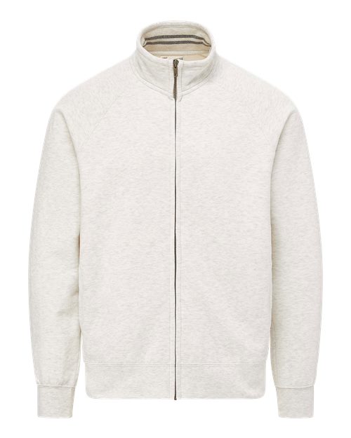 Men's Vintage Fleece Track Jacket - Oatmeal