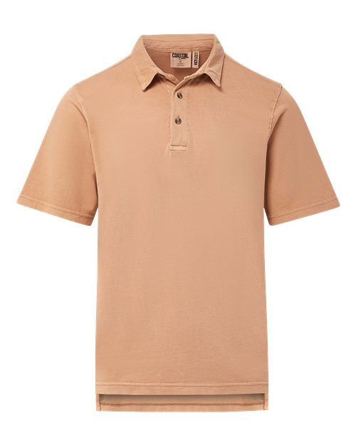 Men's Coastal Color™ Polo - Desert Sands