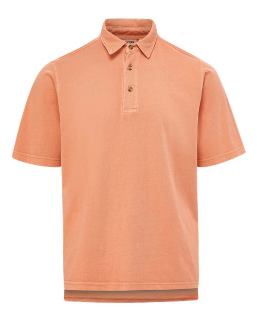 Men's Coastal Color™ Polo - Tangy Tangerine