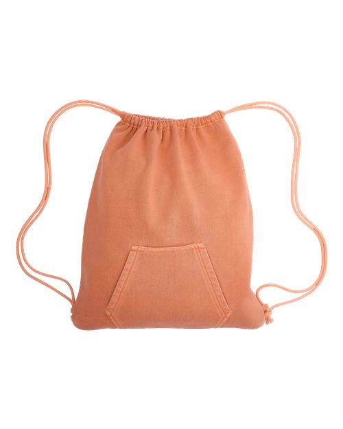 Coastal Color™ Drawstring Bag - Tangy Tangerine