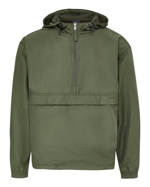Men's Pioneer Packable Wind Breaker Jacket - Bronze Green