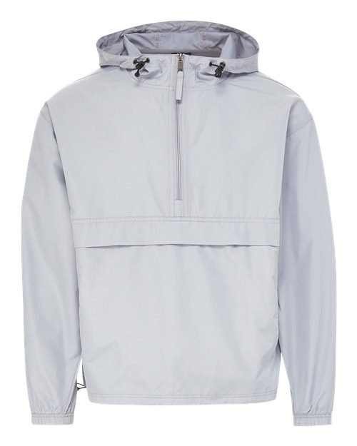 Men's Pioneer Packable Wind Breaker Jacket - Pale Silver
