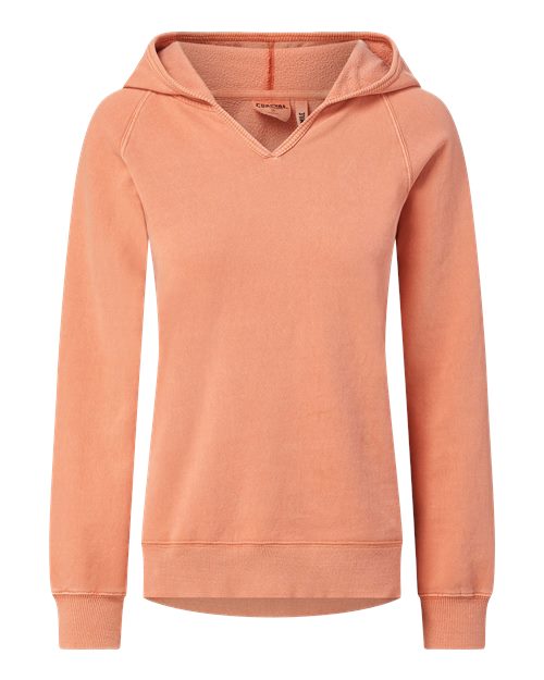 Women's Coastal Color™ Hooded Sweatshirt - Tangy Tangerine