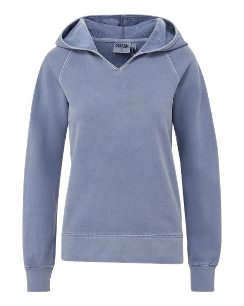 Women's Coastal Color™ Hooded Sweatshirt - Oxford Blue