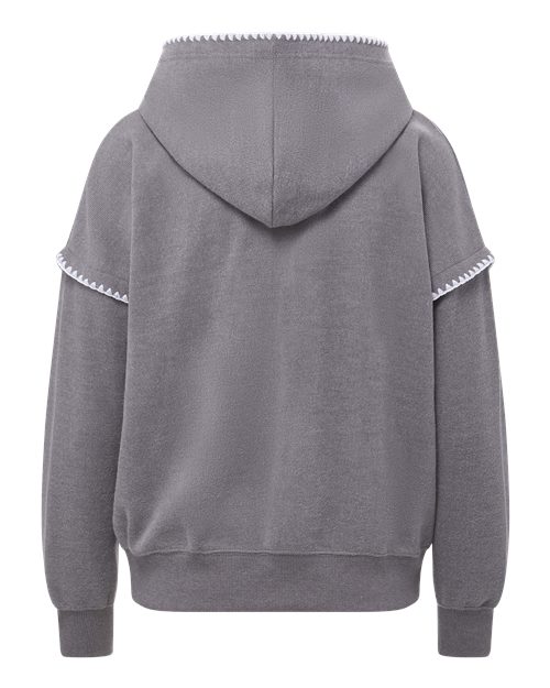 Women's Mood & Vibe™ Teegan Crafty Hooded Sweatshirt - Graphite