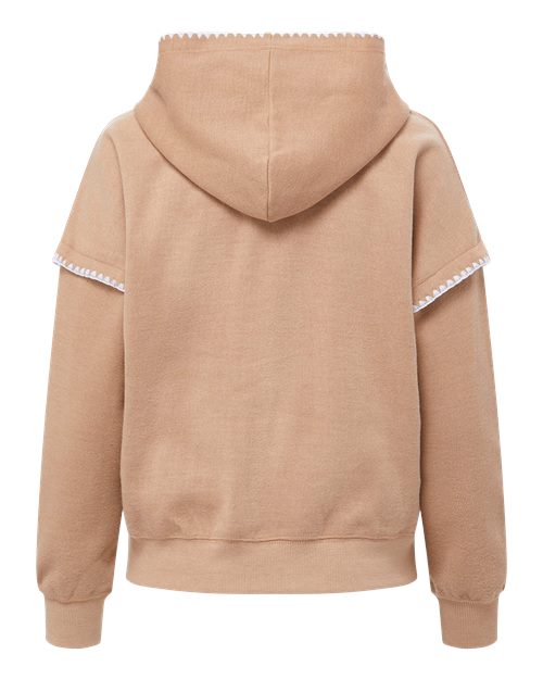 Women's Mood & Vibe™ Teegan Crafty Hooded Sweatshirt - Praline