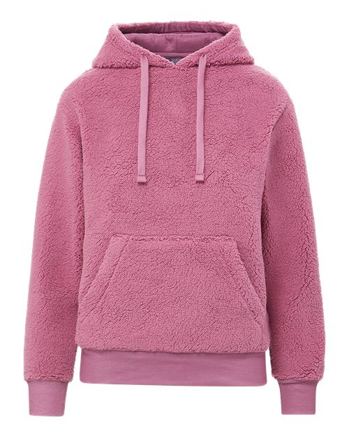 Women's Starla Sherpa Hooded Pullover - Dusk Orchid
