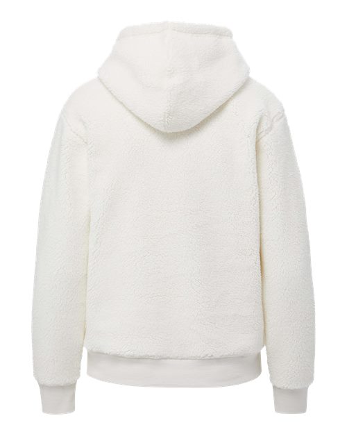 Women's Starla Sherpa Hooded Pullover - Ivory