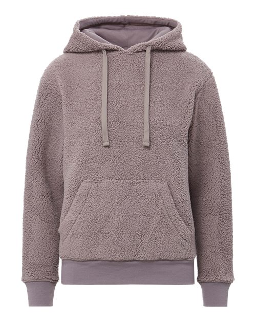 Women's Starla Sherpa Hooded Pullover - Smokey Taupe