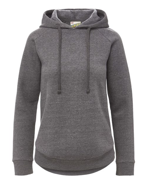 Women's Vintage Fleece Hooded Sweatshirt - Charcoal