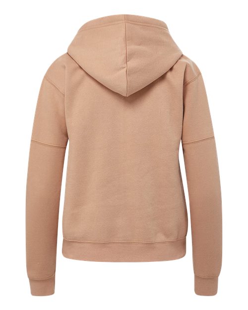 Women's Vintage Fleece Hooded Full-Zip Sweatshirt - Praline