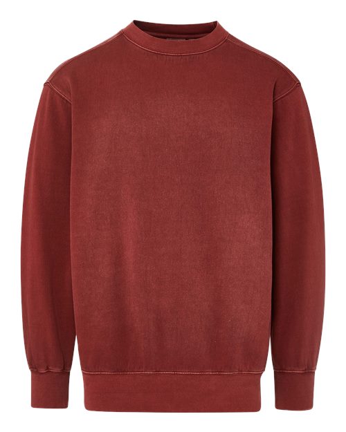 Men's Coastal Color™ Crewneck Sweatshirt - Adobe Brick