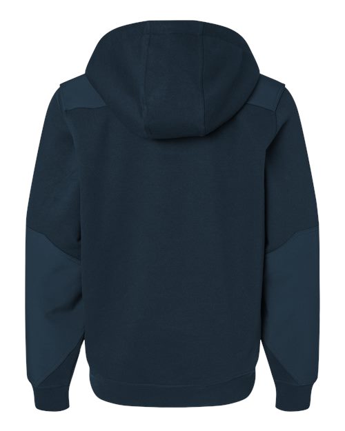 Men's Mission Quarter-Zip Hooded Pullover - Deep Blue