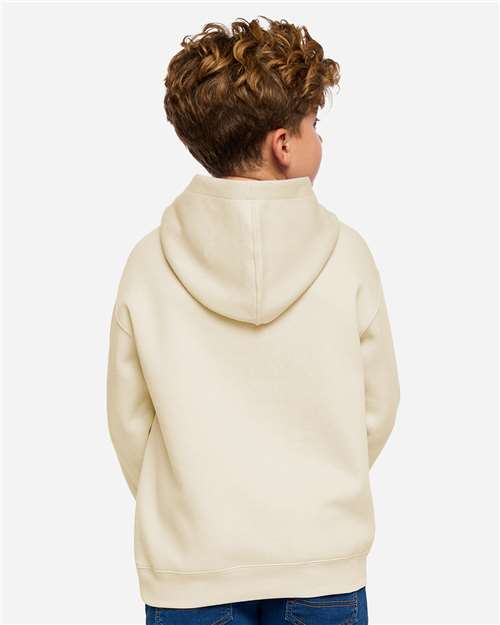 Youth Fleece Hoodie Sweatshirt - Natural