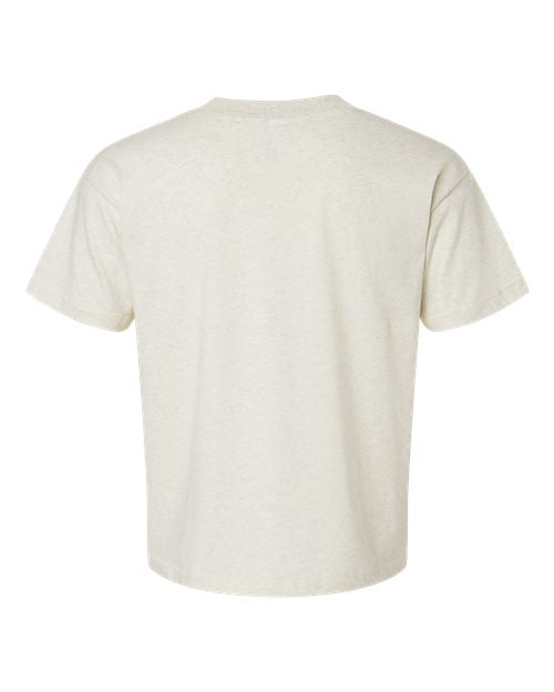 Relaxed Crew Tee - Natural Heather