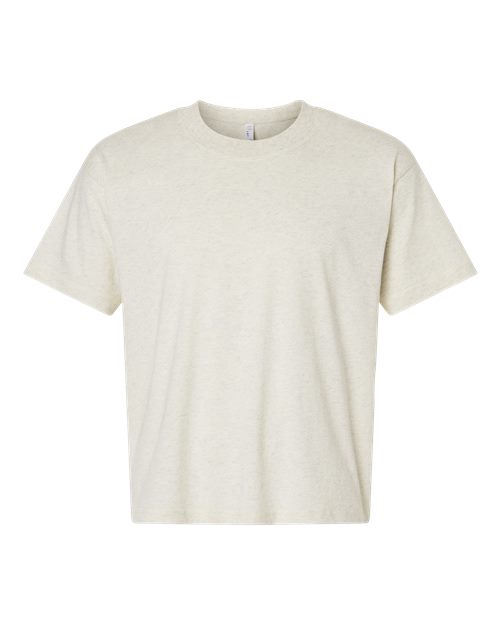 Relaxed Crew Tee - Natural Heather