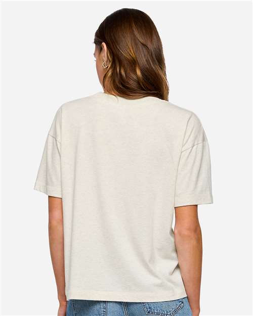 Relaxed Crew Tee - Natural Heather