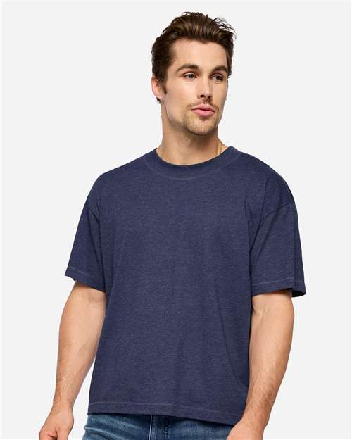 Relaxed Crew Tee - Vintage True Navy