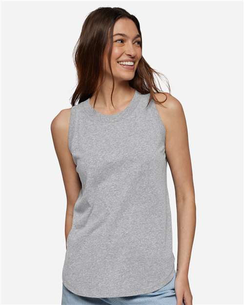 Women's Relaxed Fine Jersey Tank - Heather