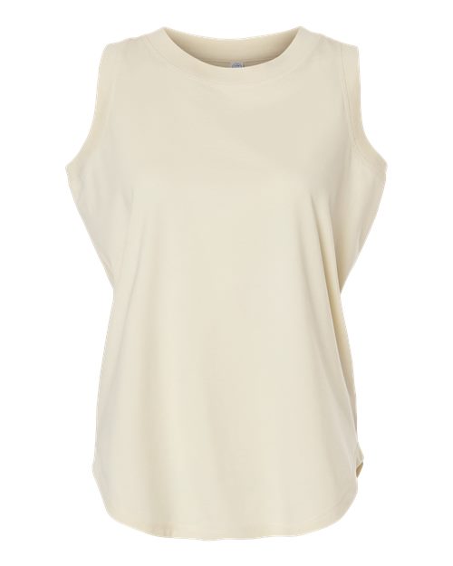Women's Relaxed Fine Jersey Tank - Natural