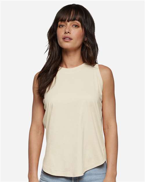 Women's Relaxed Fine Jersey Tank - Natural