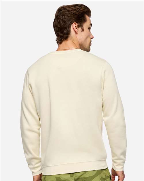 Unisex Elevated Fleece Crewneck Sweatshirt - Natural