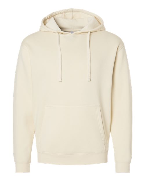 Unisex Elevated Fleece Hoodie Sweatshirt - Natural