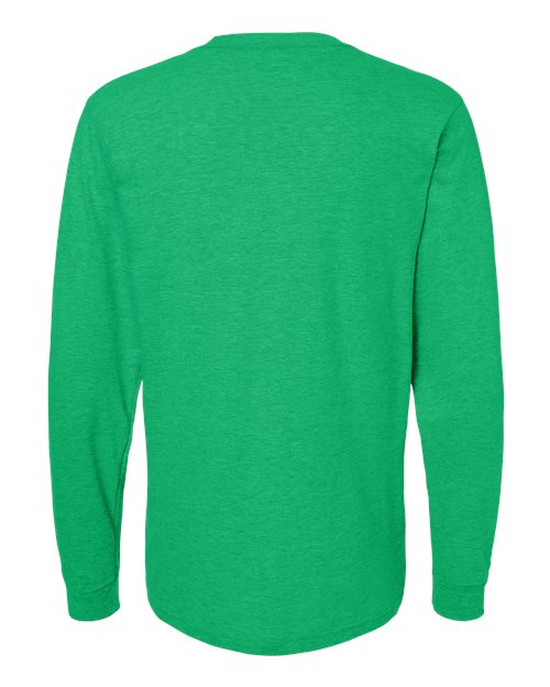 Unisex Fine Jersey Long Sleeve T-Shirt - Heather Kelly
