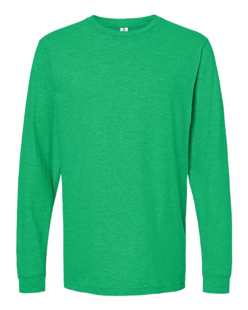 Unisex Fine Jersey Long Sleeve T-Shirt - Heather Kelly