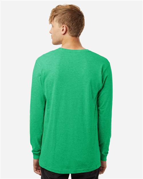 Unisex Fine Jersey Long Sleeve T-Shirt - Heather Kelly