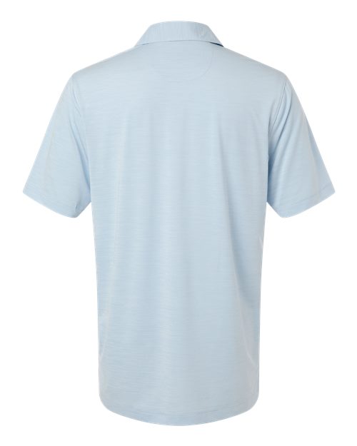 Men's Bohemian Striped Heather Performance Polo - Carolina Heather