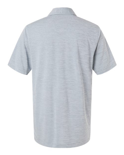 Men's Bohemian Striped Heather Performance Polo - Navy Heather