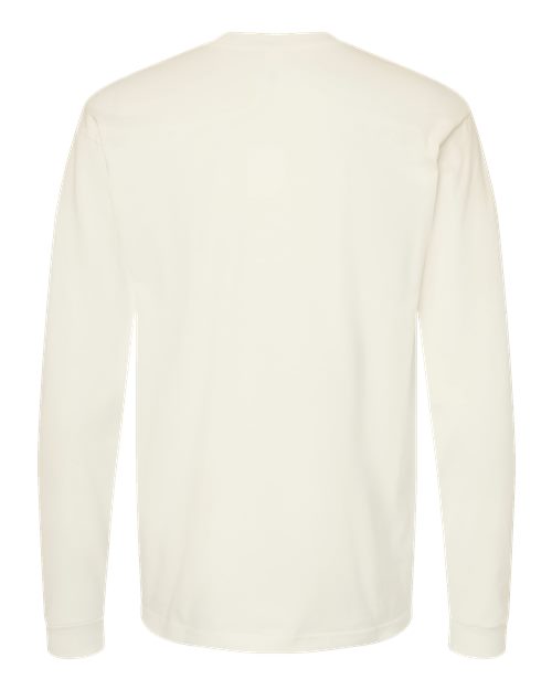 Unisex Heavyweight Jersey Long Sleeve T-Shirt - Natural