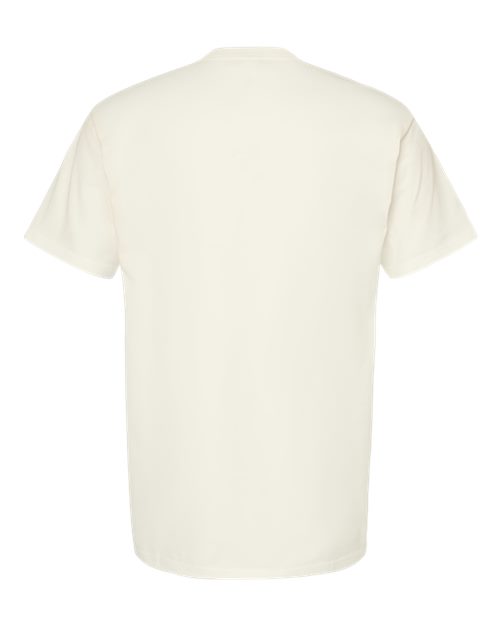 Unisex Heavyweight Jersey Pocket T-Shirt - Natural