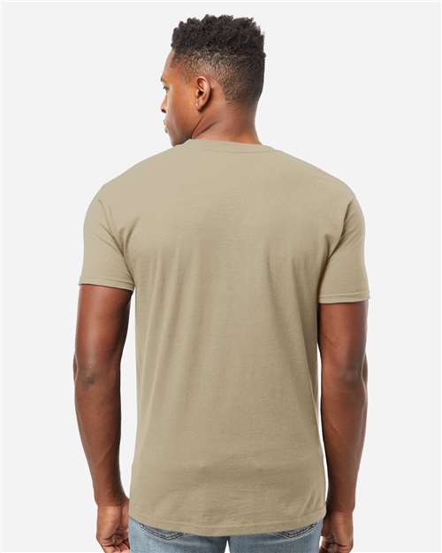 Unisex Heavyweight Jersey Pocket T-Shirt - Sand