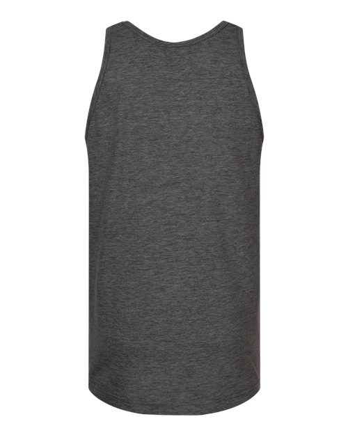 Unisex Fine Jersey Tank Top - Heather Charcoal