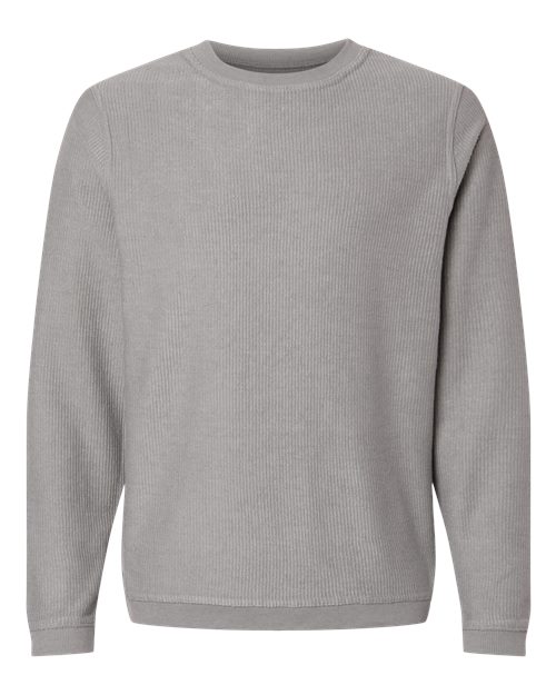 Unisex Corded Crewneck Sweatshirt - Oxford