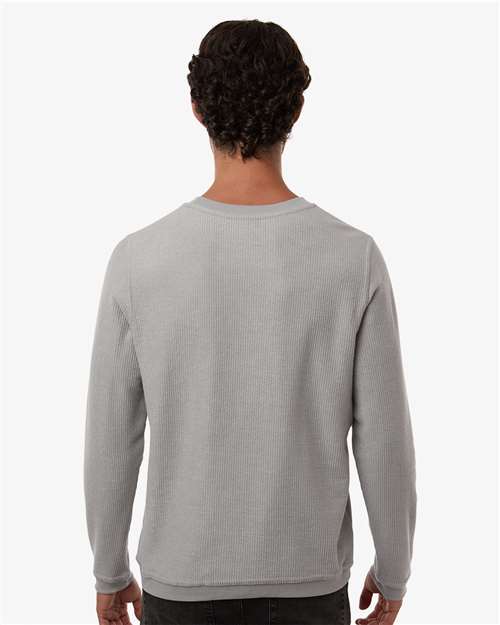 Unisex Corded Crewneck Sweatshirt - Oxford